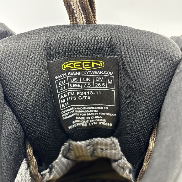 KEEN UTILITY WARREN #1015398 WATERPROOF STEEL SAFETY TOE WORK BOOT main image 4